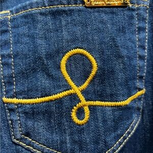 Lilly Pulitzer Blue Denim with Pink Tag